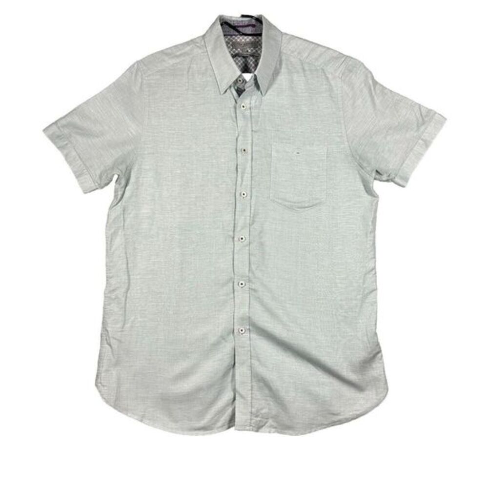 Ted Baker Light Green and Light Blue Dress Shirts - Picture 4 of 9